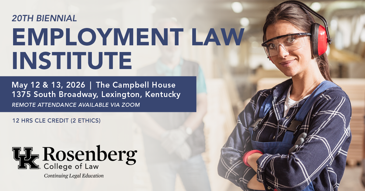 20th Biennial Employment Law Institute
