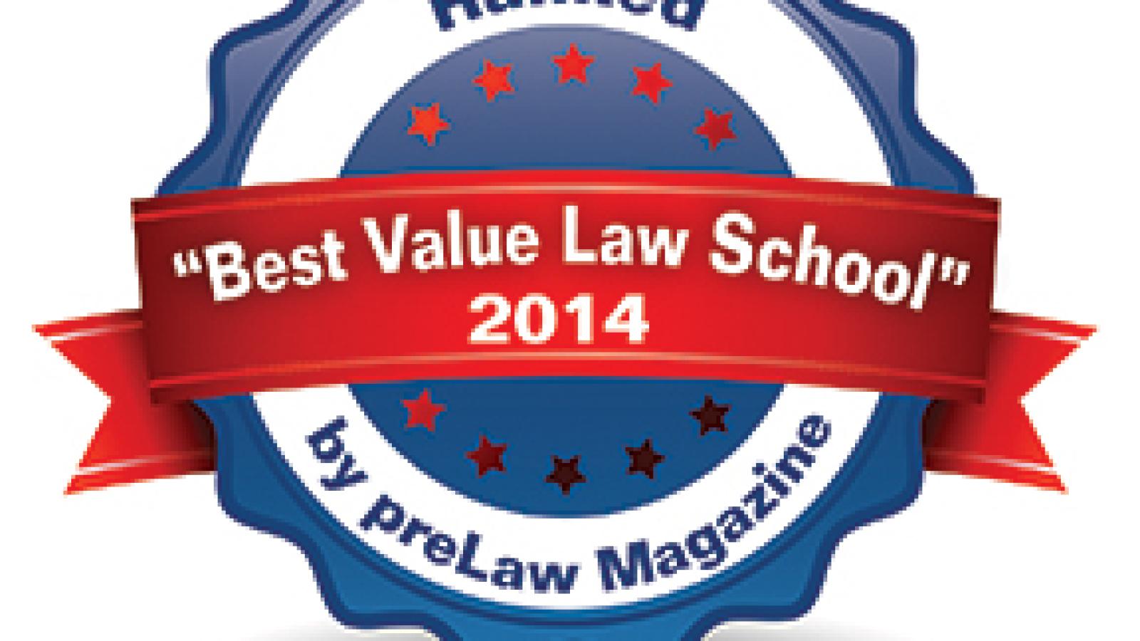 College of Law Ranked as a Best Value Law School J David Rosenberg