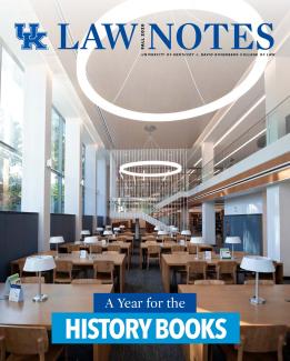 Cover photo of Law Notes Fall 2020 