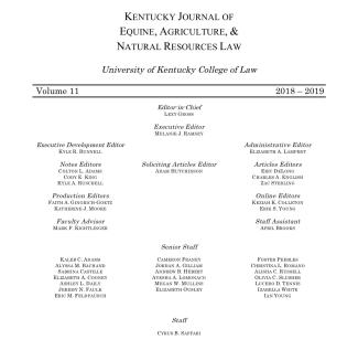 KJEANRL 18-19 Masthead