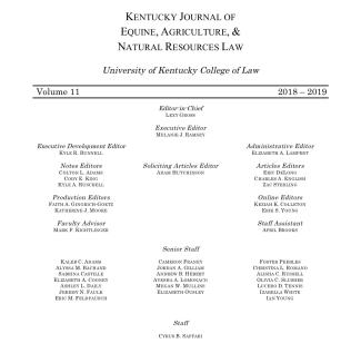 KJEANRL 18-19 Masthead