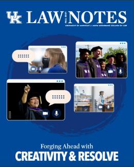 Cover photo of Law Notes Fall 2021