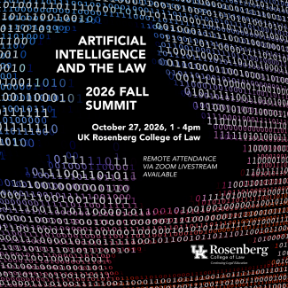A.I. and the Law: 2026 Fall Summit