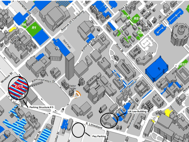 map to law building 