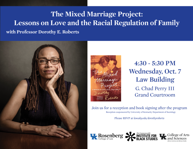 flyer for Dorothy Roberts event