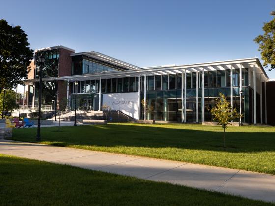 law building with name engraving